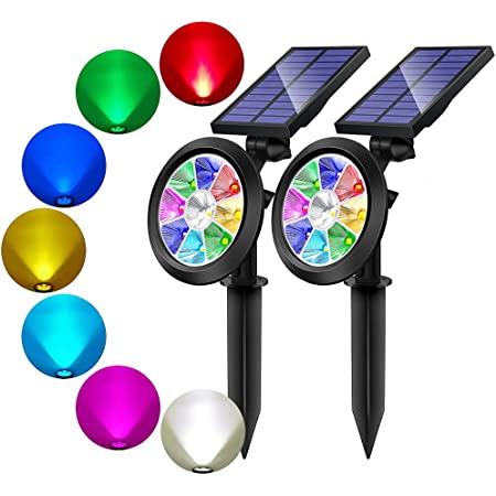 Solar Colorful LED Lawn Lamp