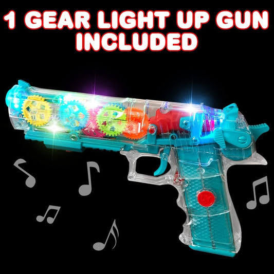 Transparent Gear Light Gun