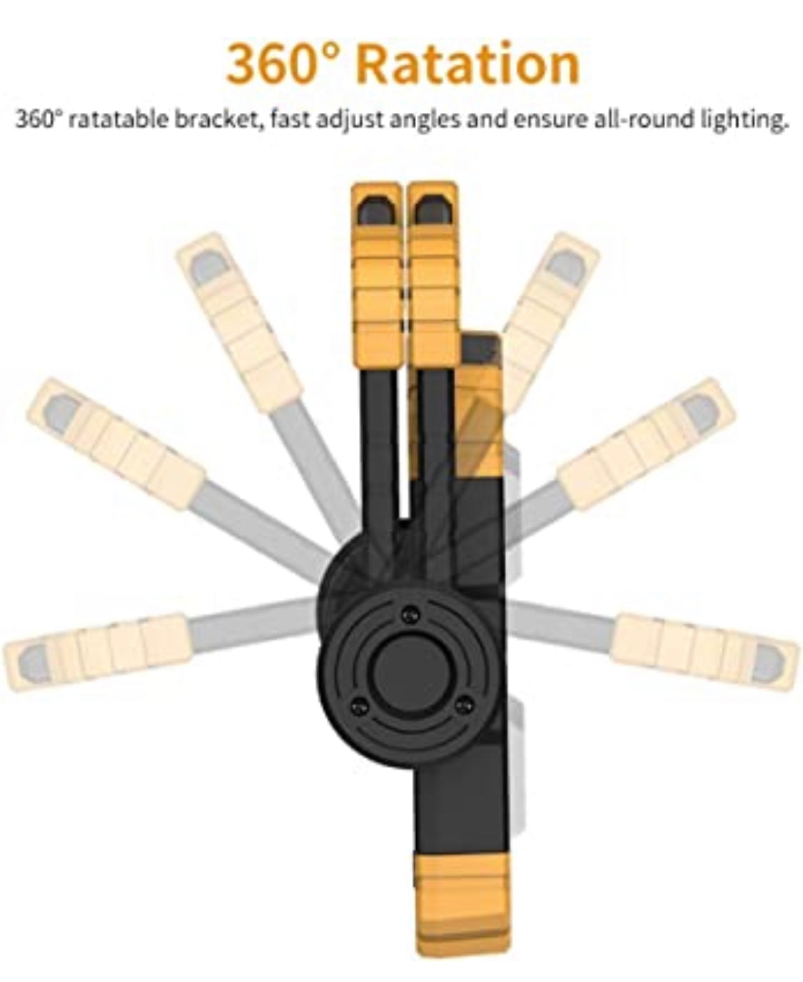 Rechargeable Double COB High Power 6w