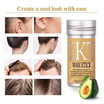 Avocado Hair Wax Stick 75g Hair Styling Prevents Frizz Nourishes Hair