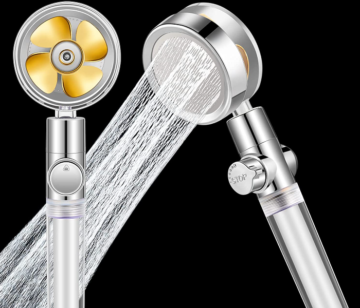 360 Degree High Efficient Turbo Shower Head