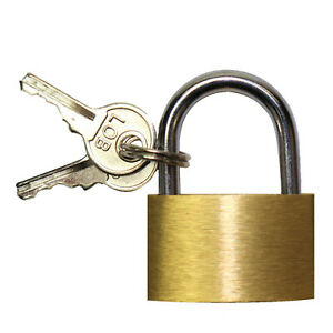 38mm Brass Padlock