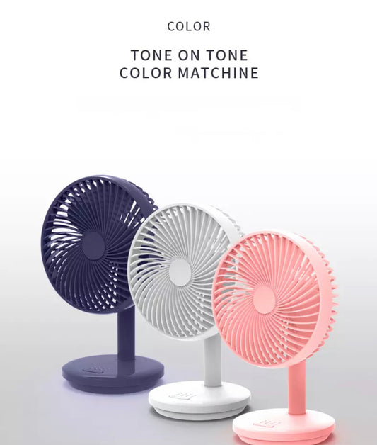 Rechargeable Mini USB Desktop Fan