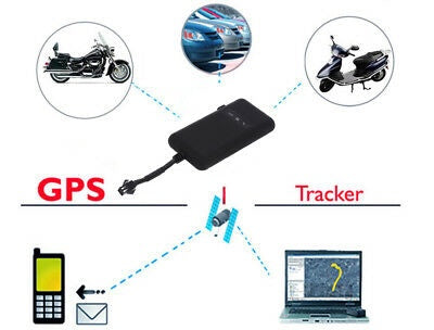 Mini Motorcycle GPS Tracker Tracking Antitheft Device Locator GSM GPRS