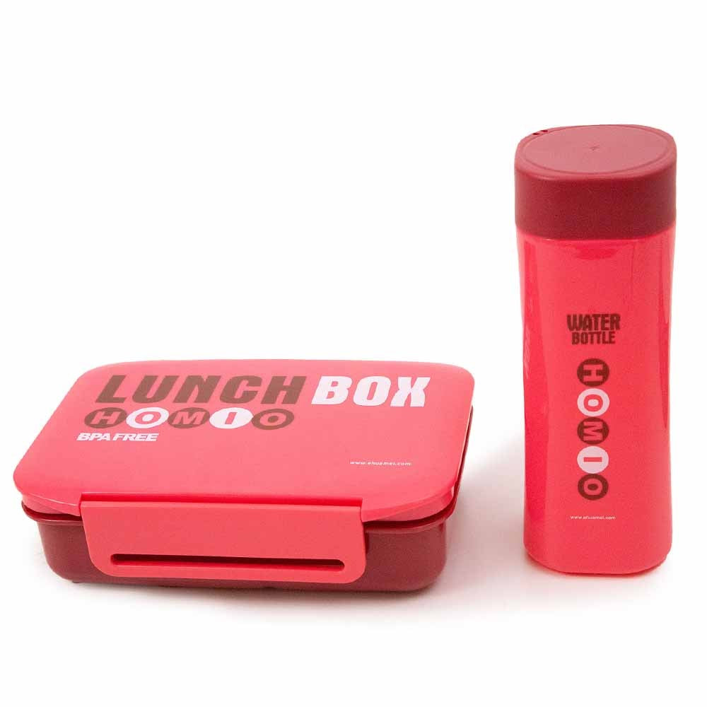 Lunch Box And Water Bottle Set