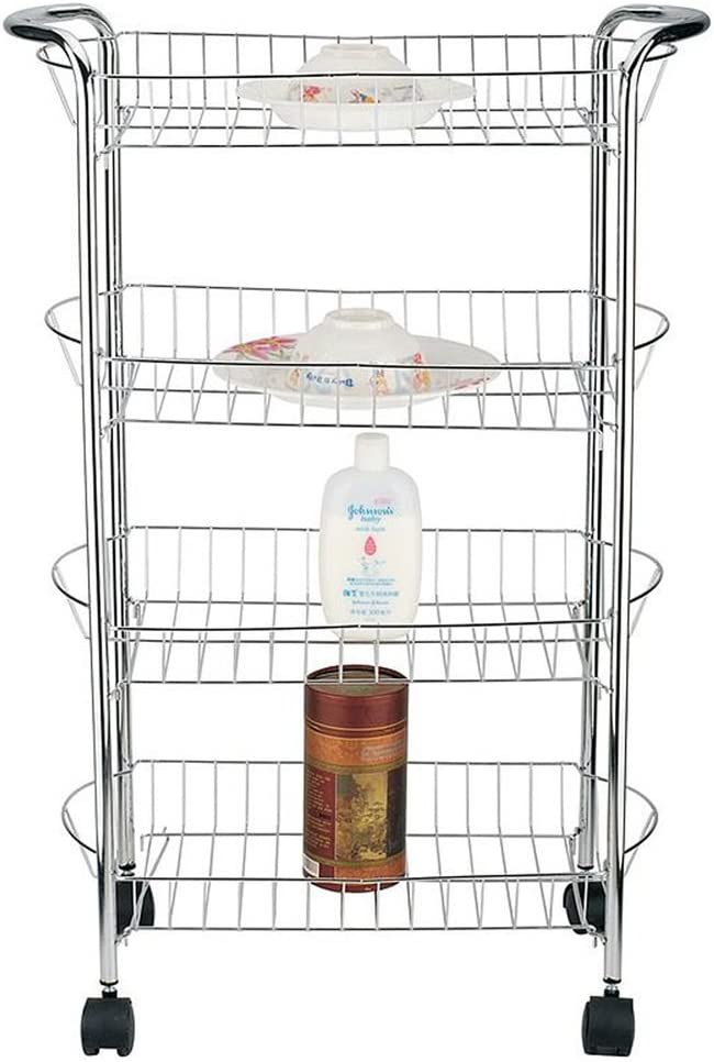 4-Tier Chrome Plated Storage Rack