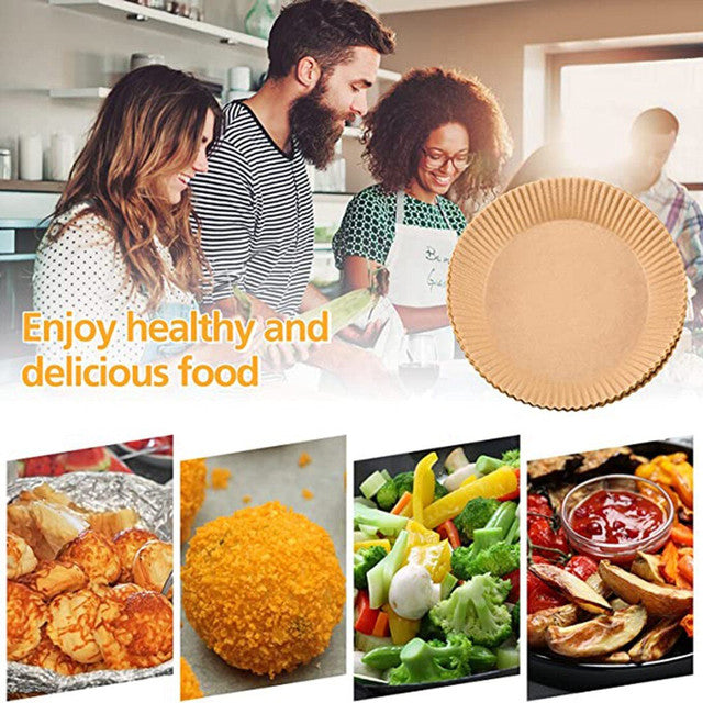 Air Fryer Non-Stick Cooking Paper Set