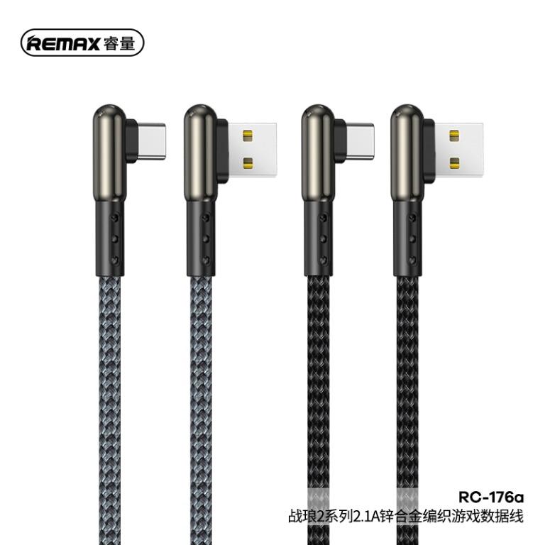 Remax, USB 90 degree double elbow design, 2.1A