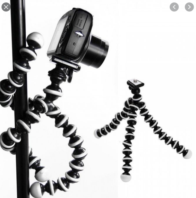 Gorilla Octopus Fully Flexible Foldable Camera and Tripod Stand