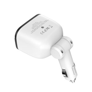 Power Ocean Cigarette Lighter In-Car Charger With Digital display