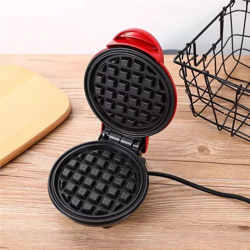 Mini waffle maker household children baking machine multi-function cake