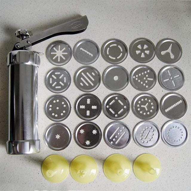 Cookie Press And Icing Set