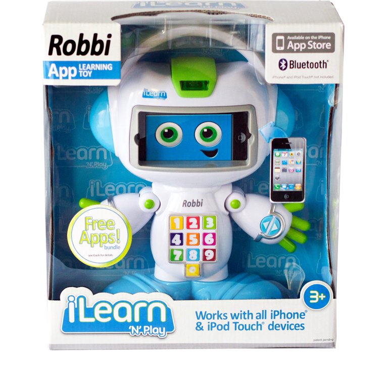 appstart learning ilearn 'n' play robbi hand held game