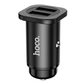 Mini & Metal Car Charger Set- Black