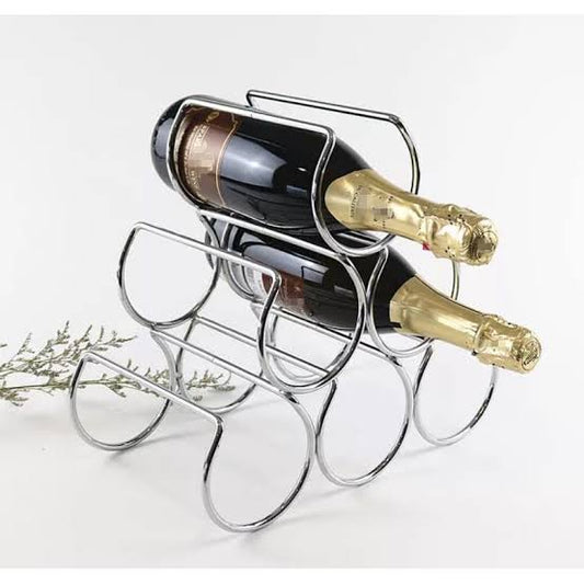 Wine Rack St/St 6 Bottle