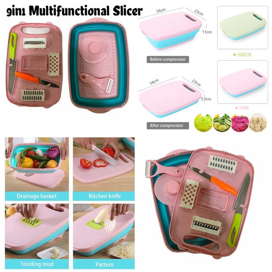 Multifunction 9:1 Kitchen Slicer