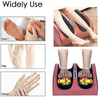 Electric Foot Calf Massager Massage Machine Ankle Leg Kneading Heating