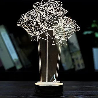 3D Creative Visualization Lamp