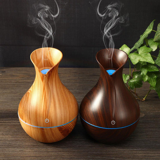 Ultrasonic Aroma Humidifier With Changing LED Light