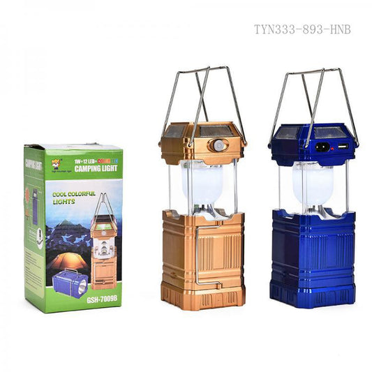 Foldable Multiple Colourful LED Lights Camping Lantern