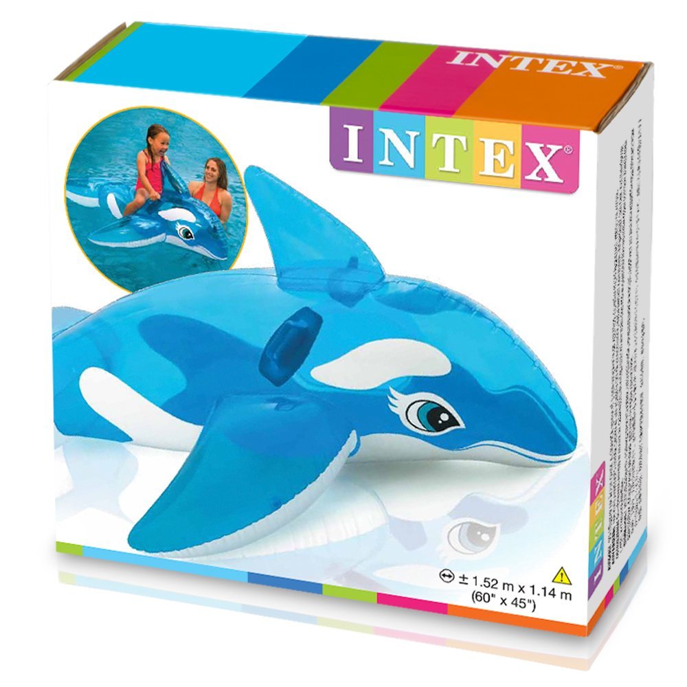 Intex Whale Ride-On Inflatable pool float