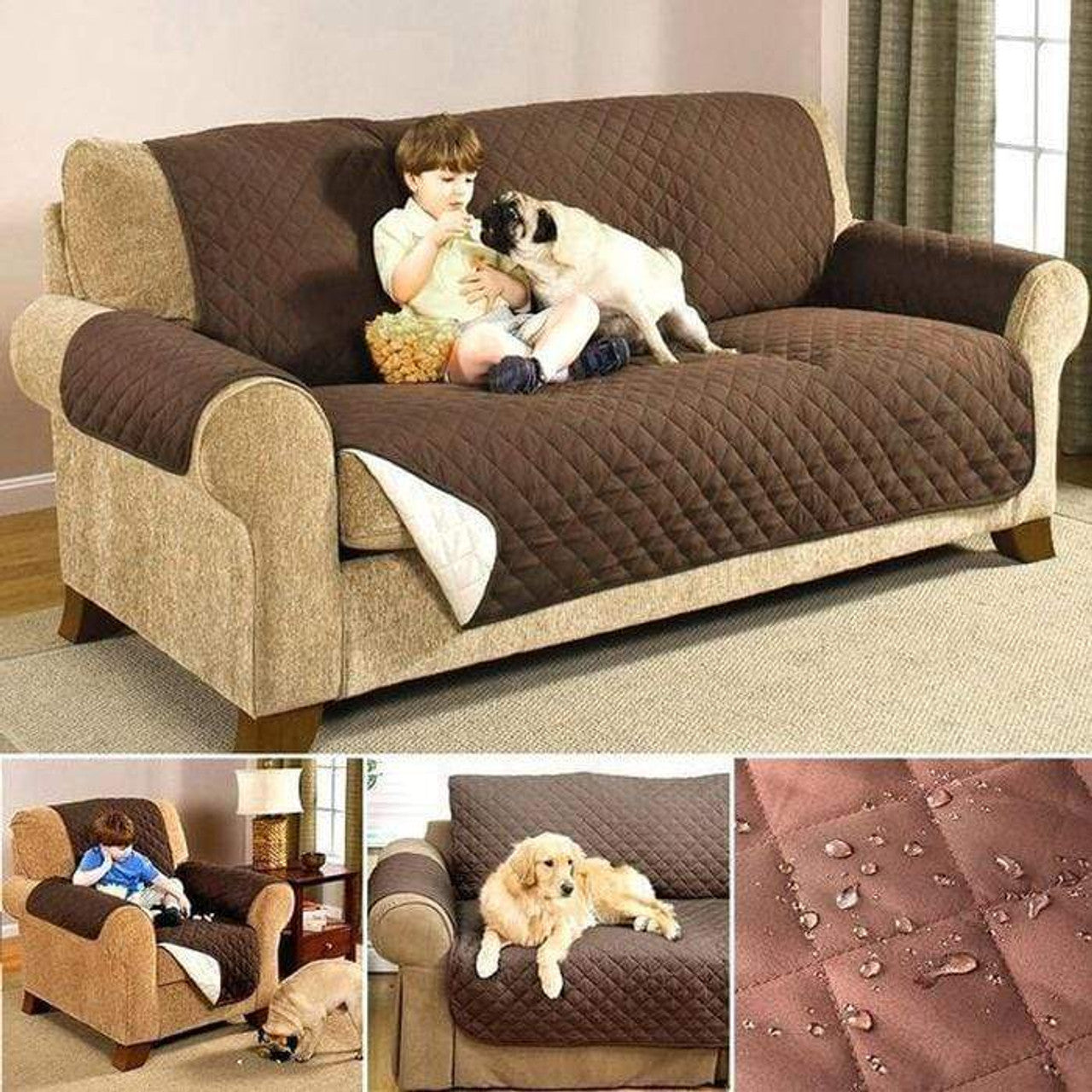 Reversible Couch Cover