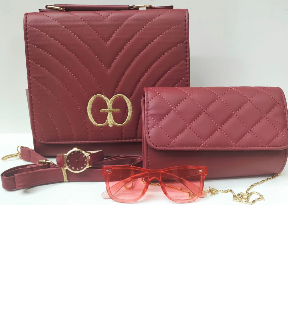 Ladies Hand Bag Combo 4pc