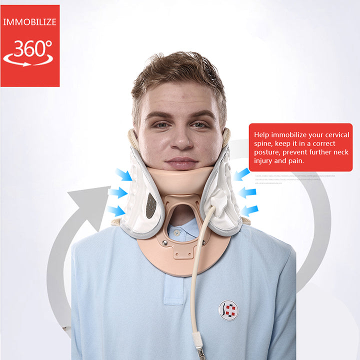 Rehabilitation Inflatable Adjustable Air Traction Neck Cervical Collar