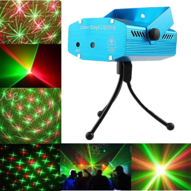 LED Mini Stage Light Laser Projector