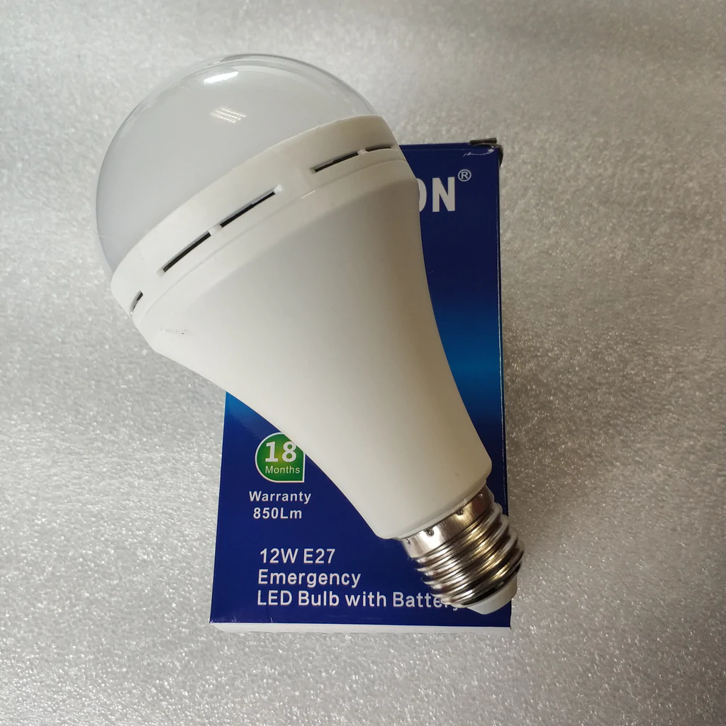 Redisson 12 watt E27 Super Bright Smart Rechargeable Emergency LED bulb