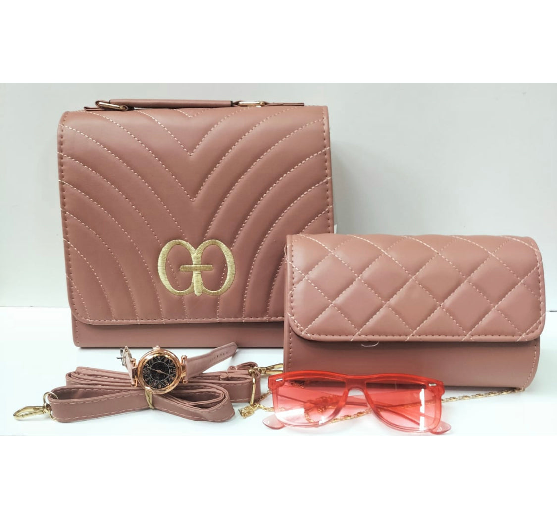 Ladies Hand Bag Combo 4pc