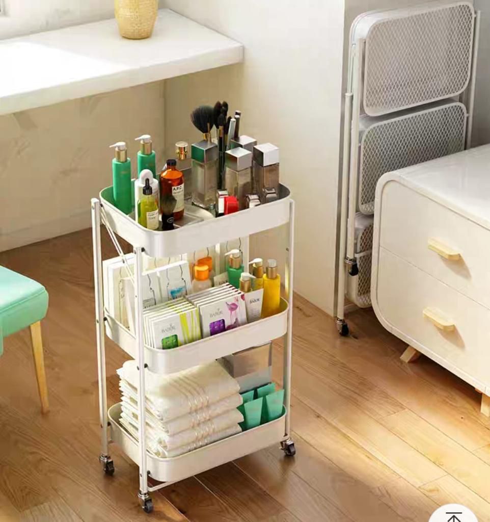 Foldable 3tier Trolley