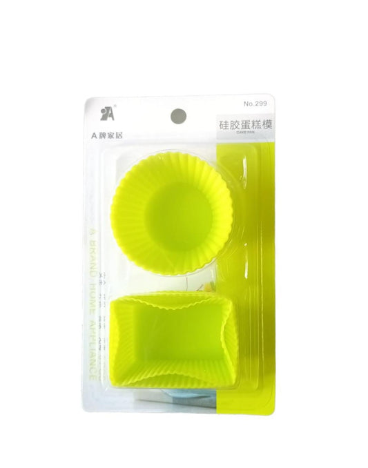 6Pcs Silicone Cake Mold