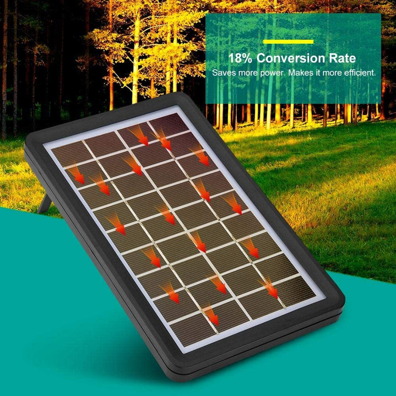 3.8W Solar Panel Mobile Charger