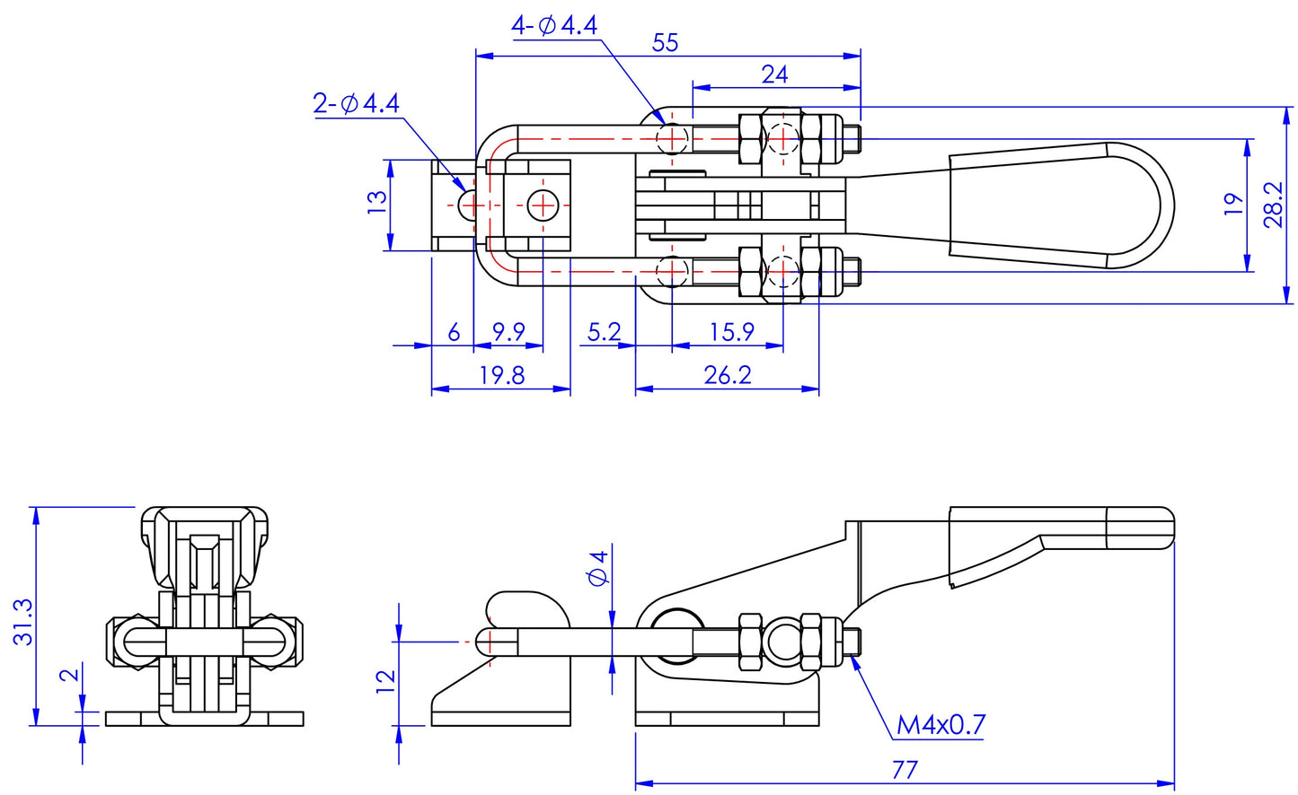 Toggle Clamp Latch