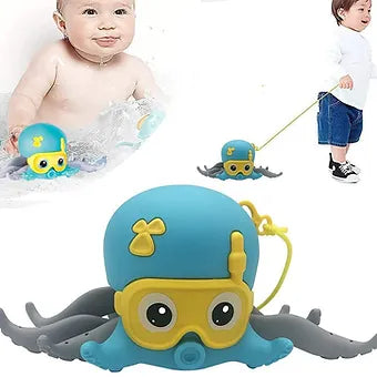 Baby walking bath toy octopus