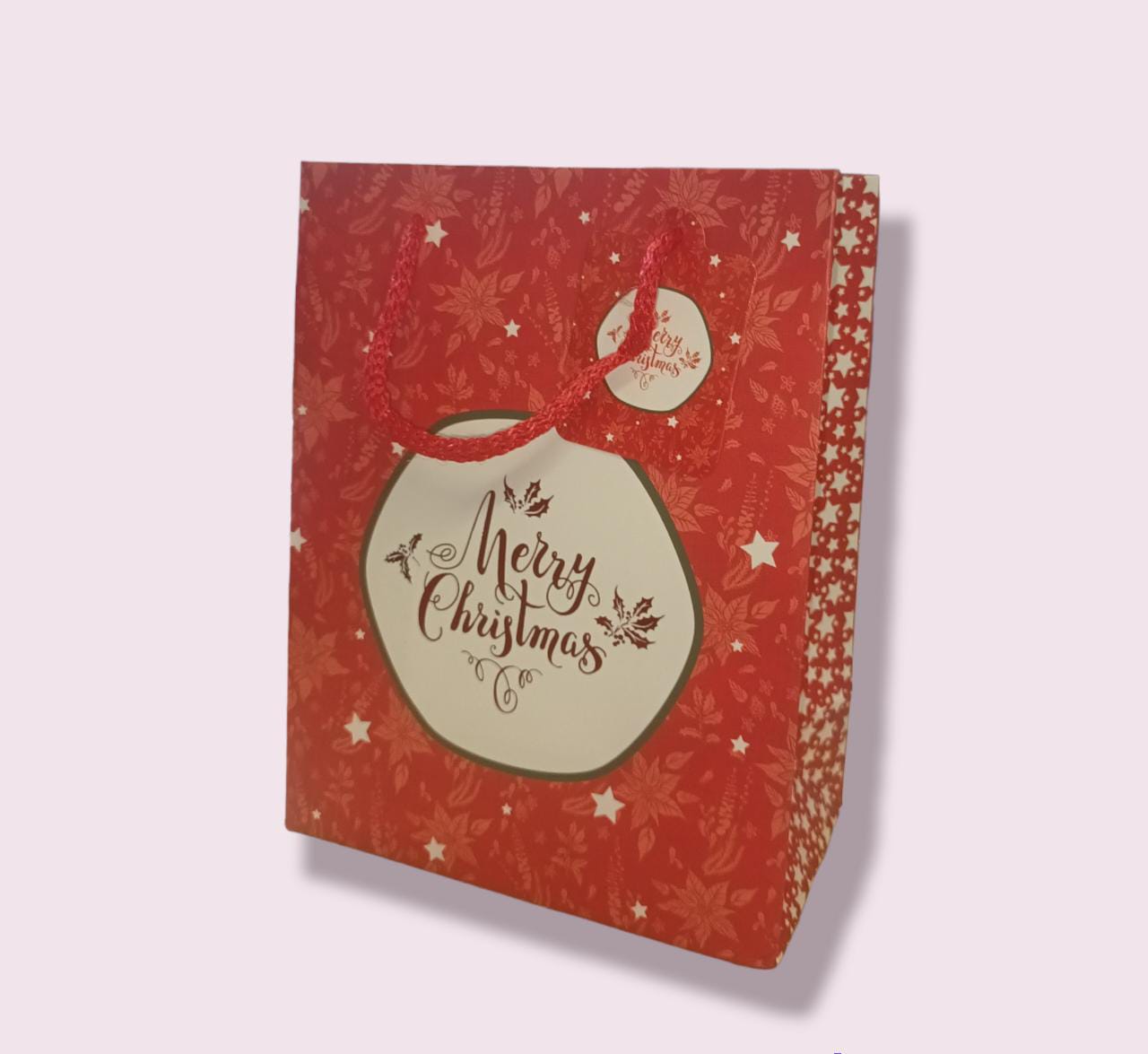 Red Merry Christmas Gift Bag