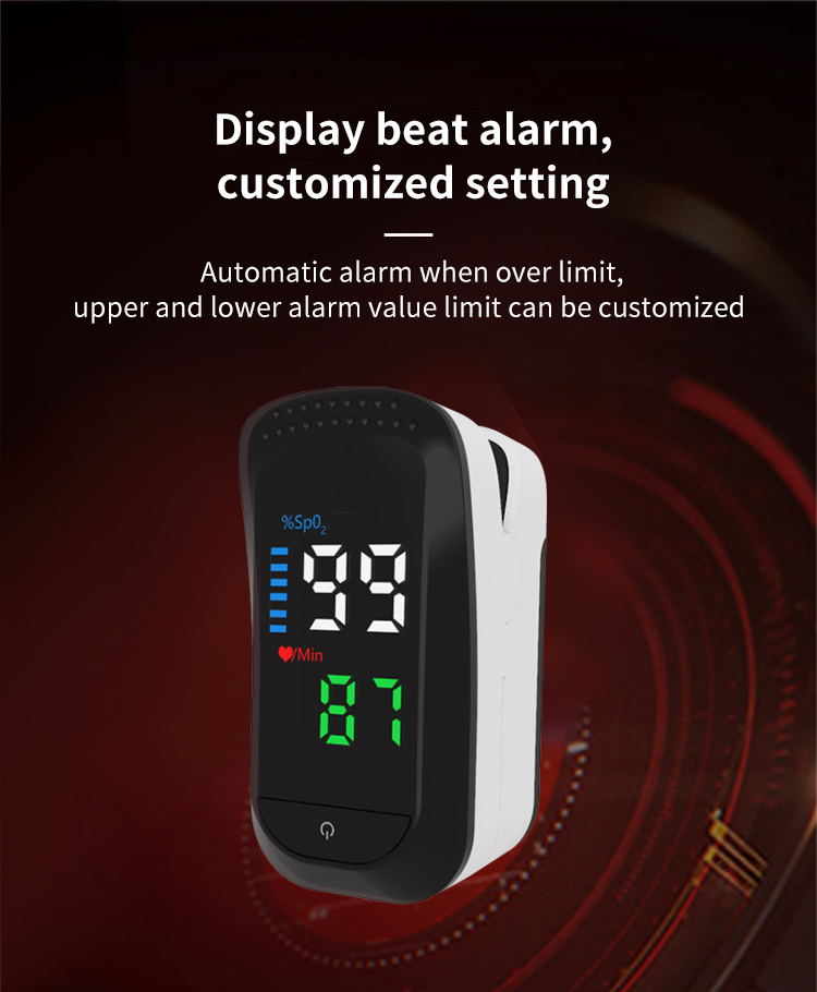 DS105 LED Pulse Oximeter CE AND FDA Approved Fingertip