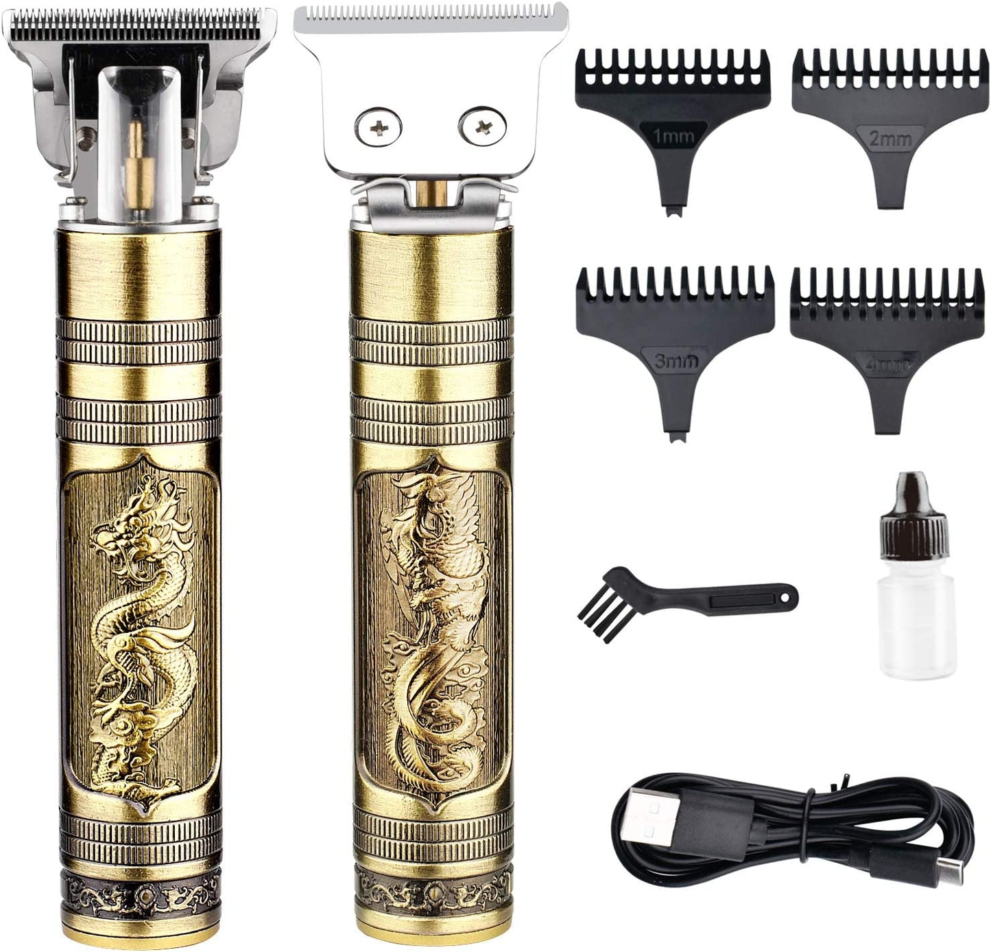 USB Rechargeable Electric Cordless Hair Trimmer