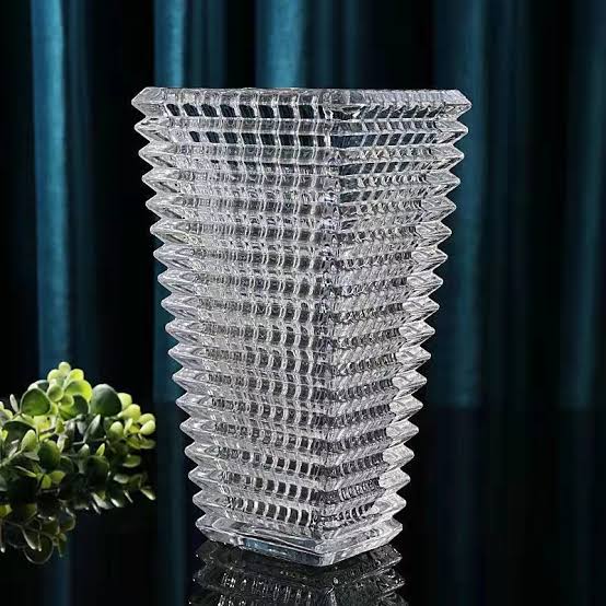 Luxury Creative European Style Glass Vase Dry Flower Tabletop Ornament Deco