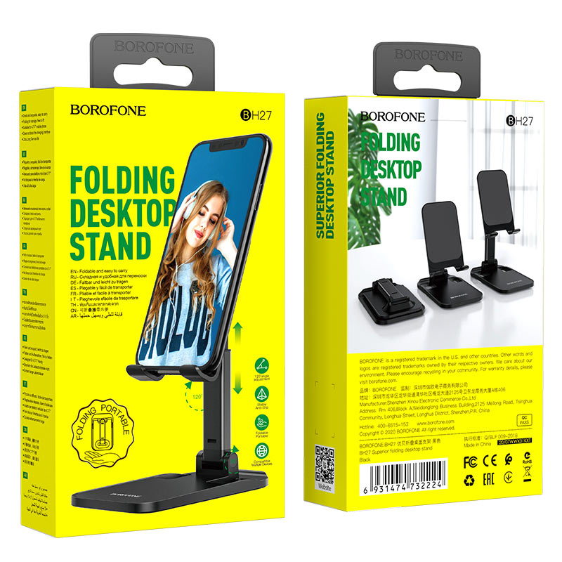 Superior Folding Desktop Stand For 4.7-7 Inch Mobile Phone