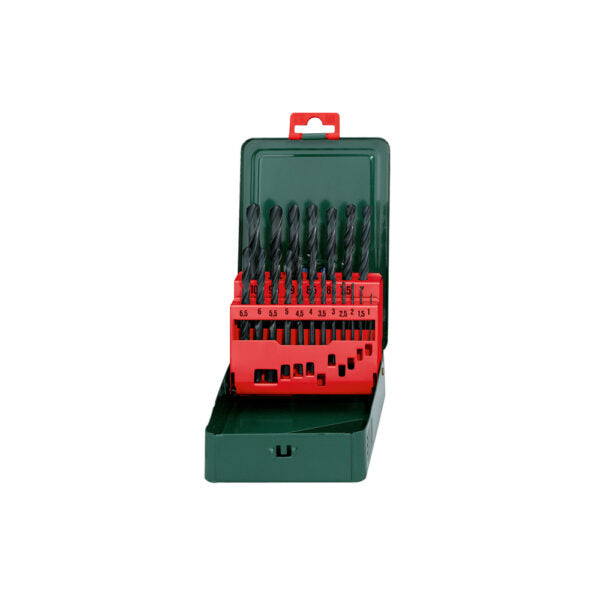 Metabo HSS-R Drill Bit Storage Case SP, 19 Pieces