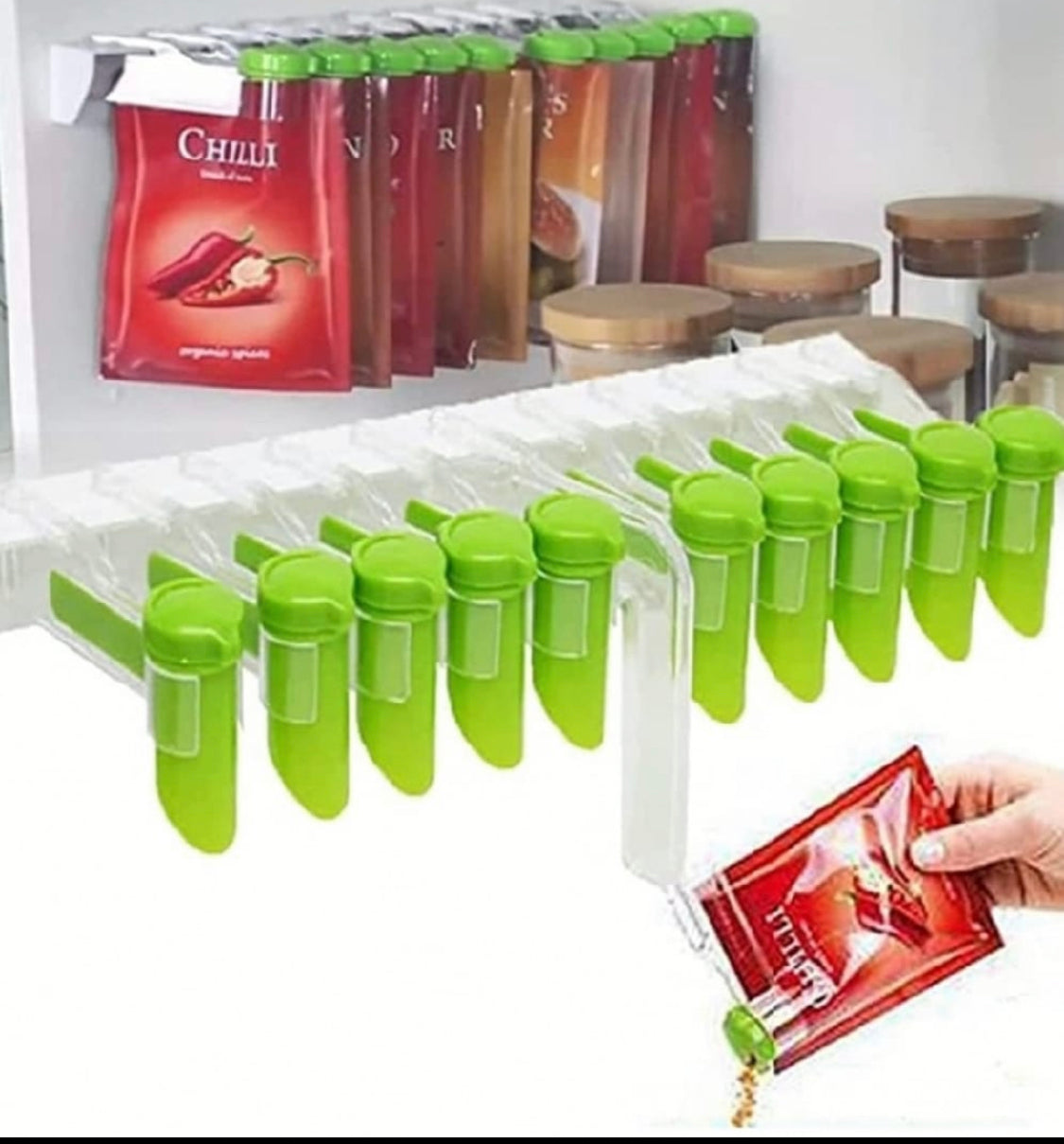 Spice Bag Storage Rack