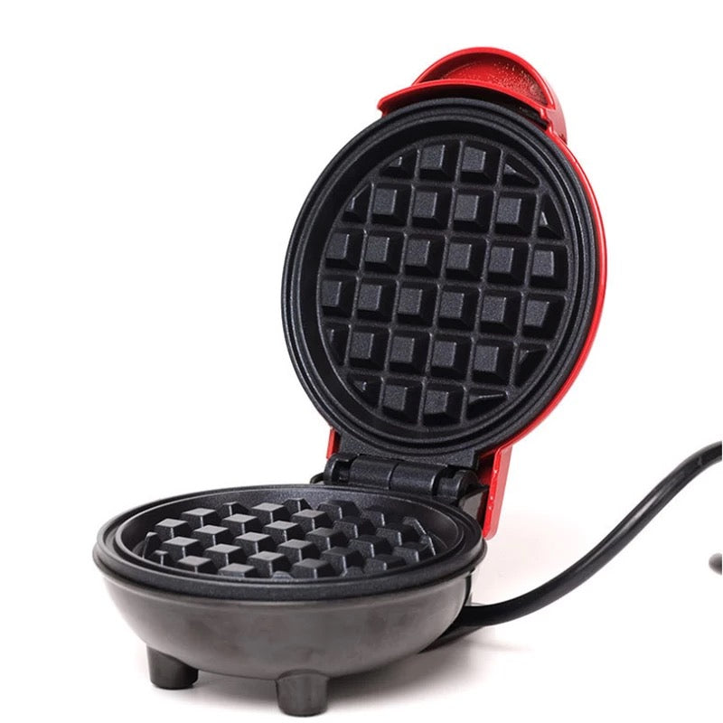 Mini waffle maker household children baking machine multi-function cake