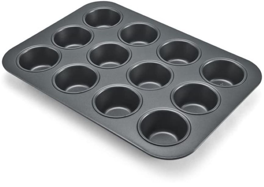 Muffin Pan 12 Cup Plain Basic