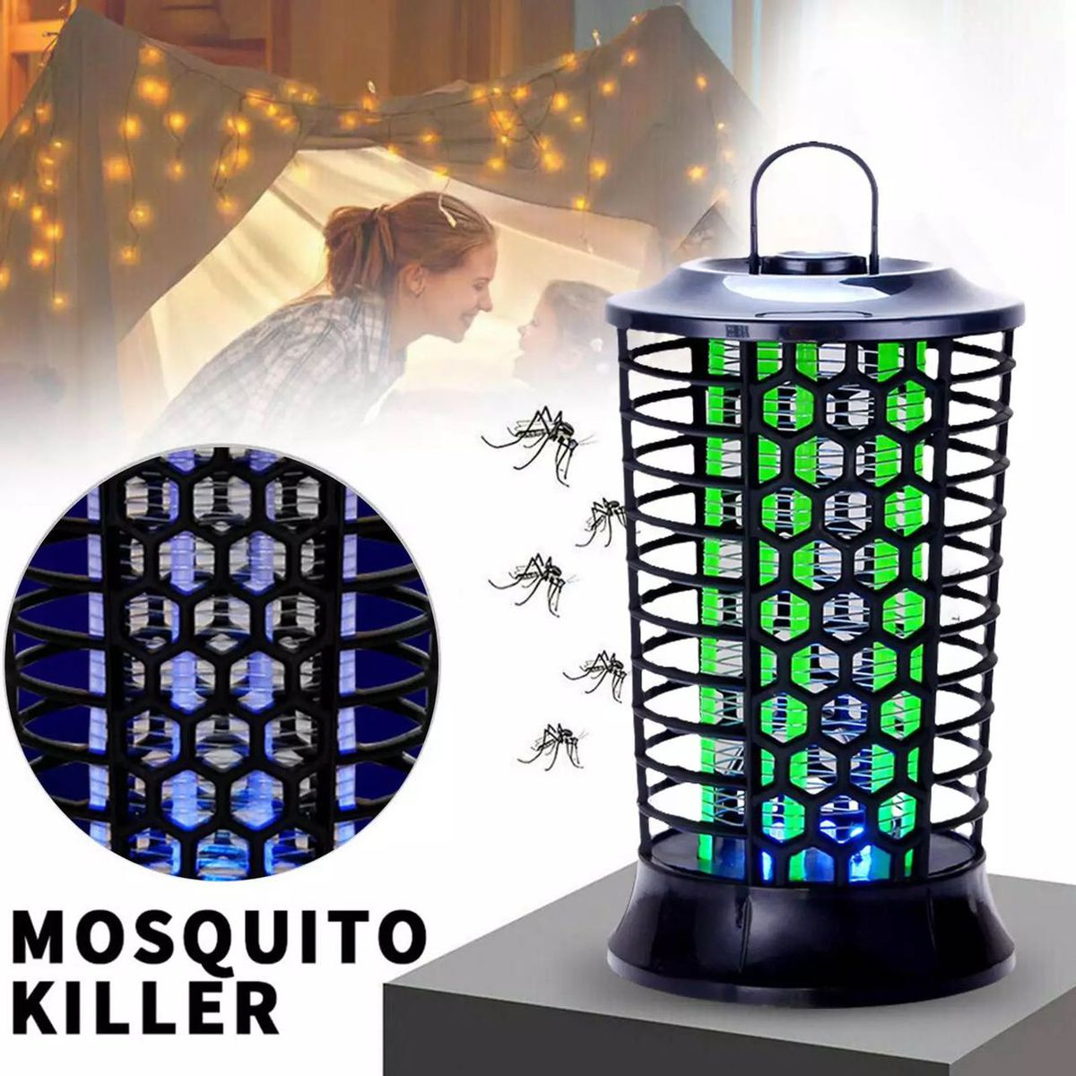 Electric Shock Mosquito Killer Lamp