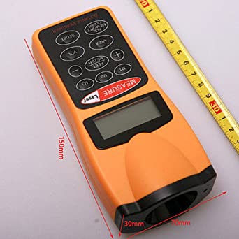 Ultrasonic Distance Measurer Laser Point