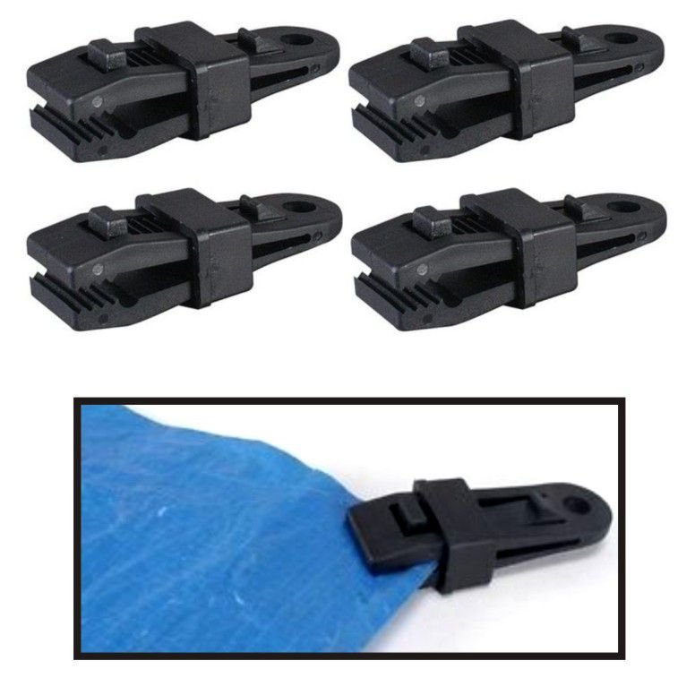 4 Piece Tarp Clips