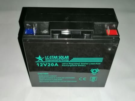 LC-Star Solar 12v 20ah Battery