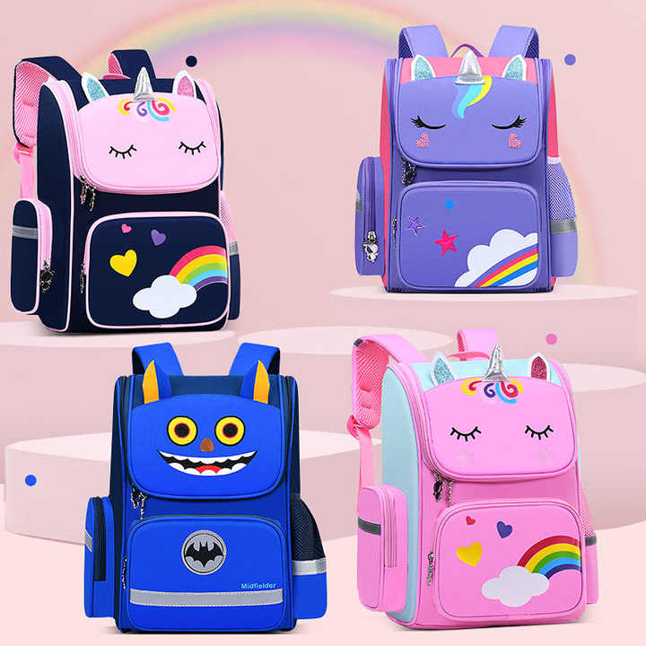 Unicorn Rainbow Kids Shoulder Strap Backpack